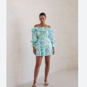 NWT Sabo Skirt Backless Elisha Dress - Spring Petals